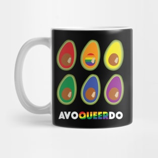 Avocado Queer LGBTQ Pride Mug